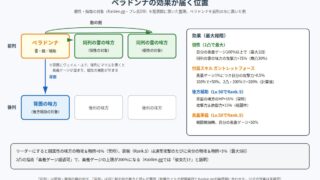 108星ベラドンナの効果が届く位置の図