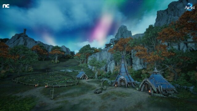AION2のフィールドの風景(公式ファンキット)