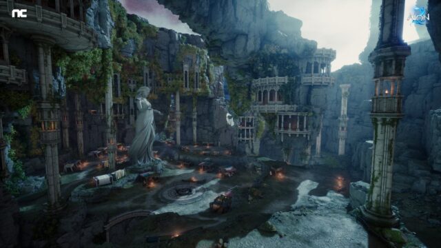 AION2のフィールドの風景(公式ファンキット)