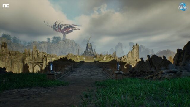 AION2のフィールドの風景(公式ファンキット)