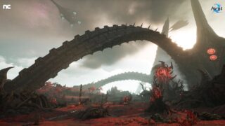 AION2のフィールドの風景(公式ファンキット)