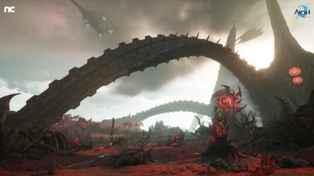AION2のフィールドの風景(公式ファンキット)