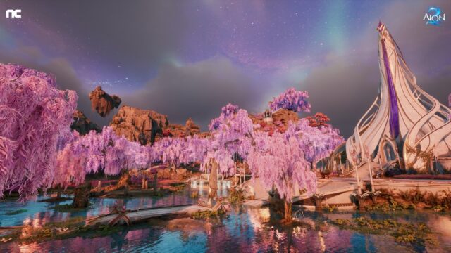 AION2のフィールドの風景(公式ファンキット)