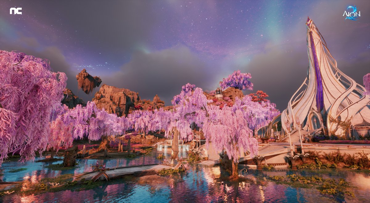 AION2のフィールドの風景(公式ファンキット)